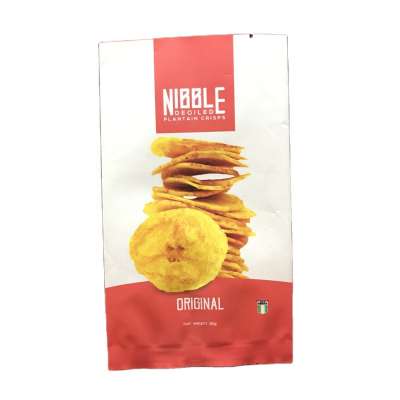 Custom Print Logo Disposable Foil Food Odor Proof Potato Banana Chips Packaging Bag