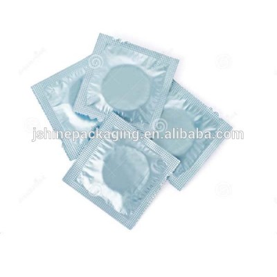 laminated material automatic packing mylar aluminum foil condom bag